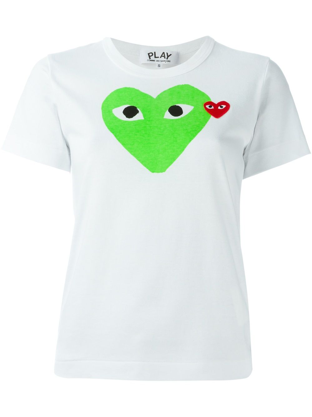 Image 1 of Comme Des Garçons Play heart print T-shirt