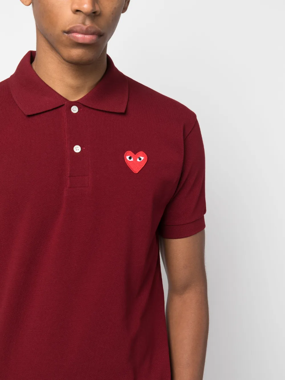 Comme de garcons polo shirt hotsell