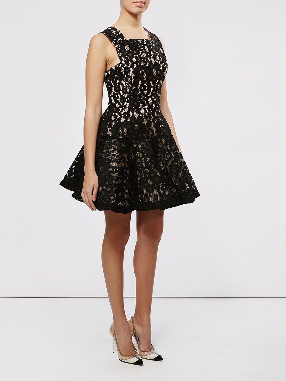 Shop Alex Perry 'kea' Dress In Black