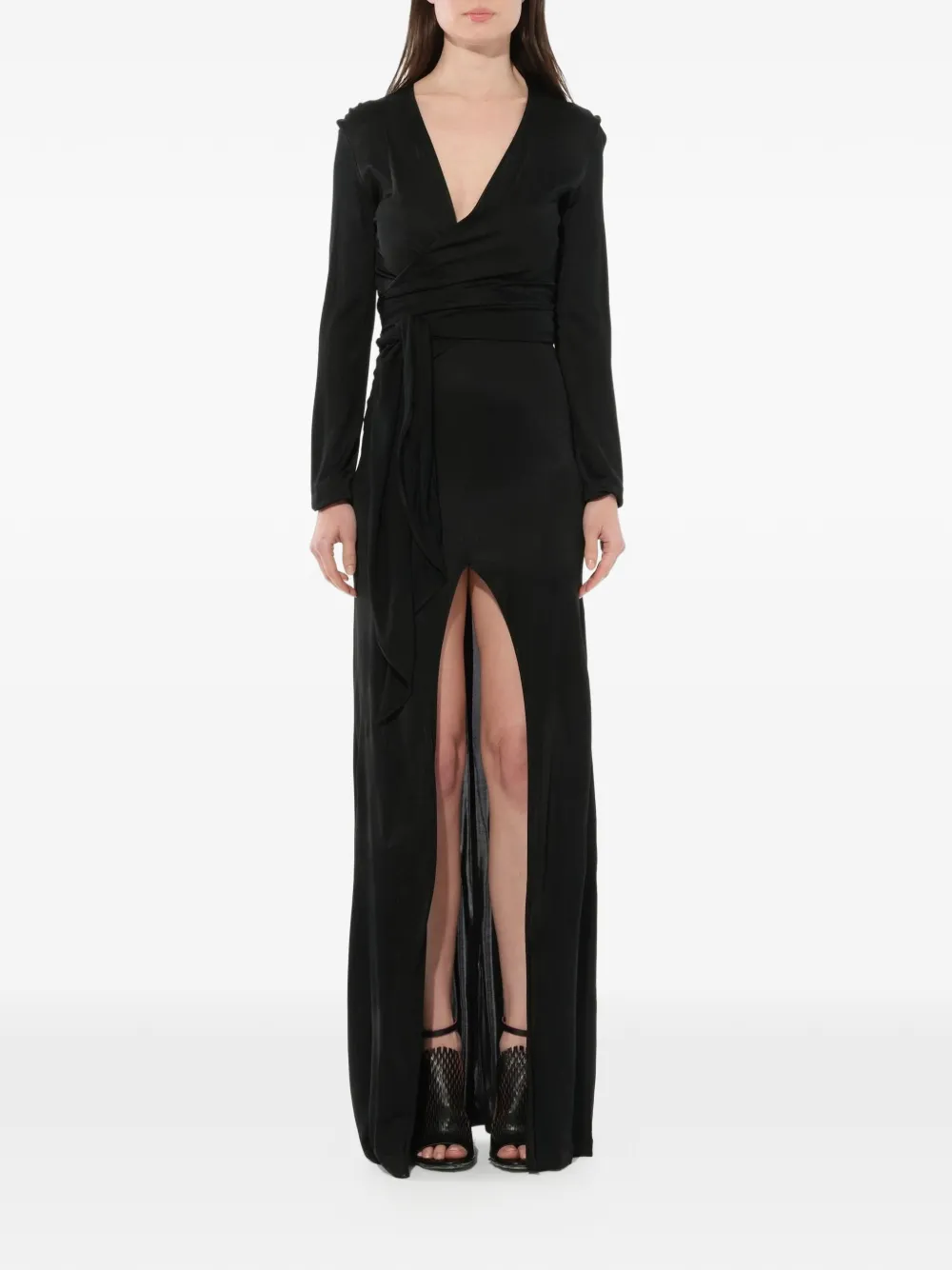 Givenchy cascading gown - Nero