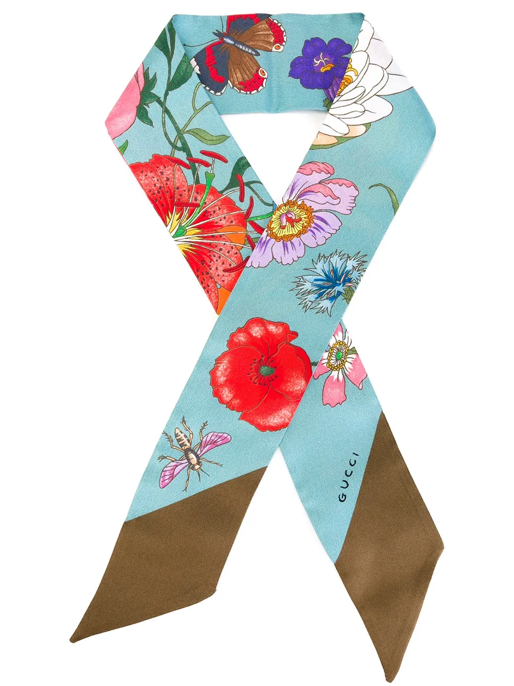 floral print scarf