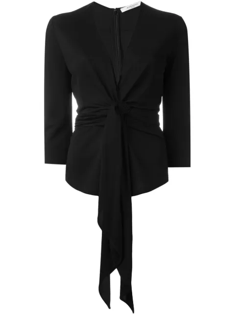 Givenchy Bluse mit Knotenverschluss