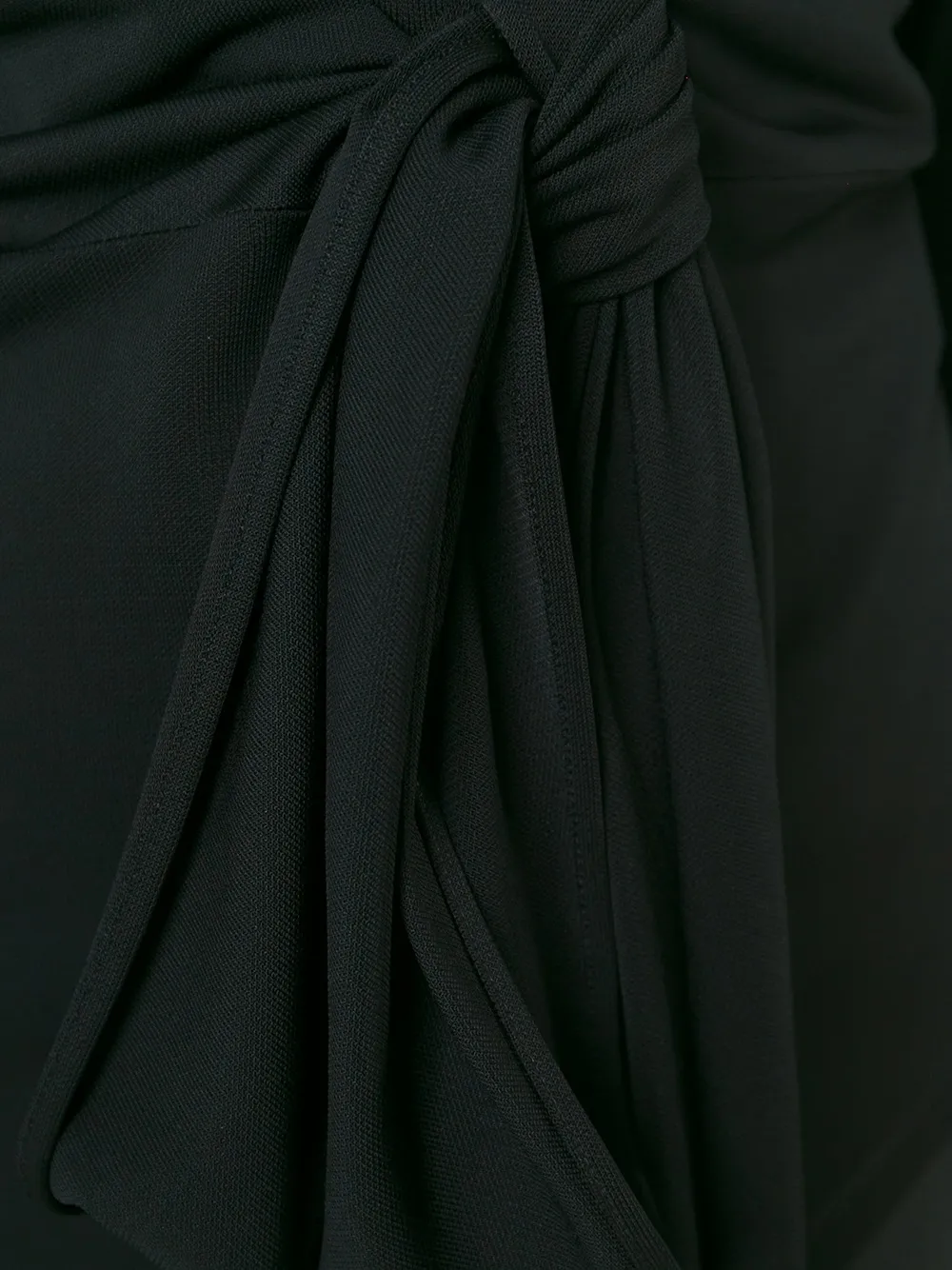 Givenchy tie fastening blouse Zwart
