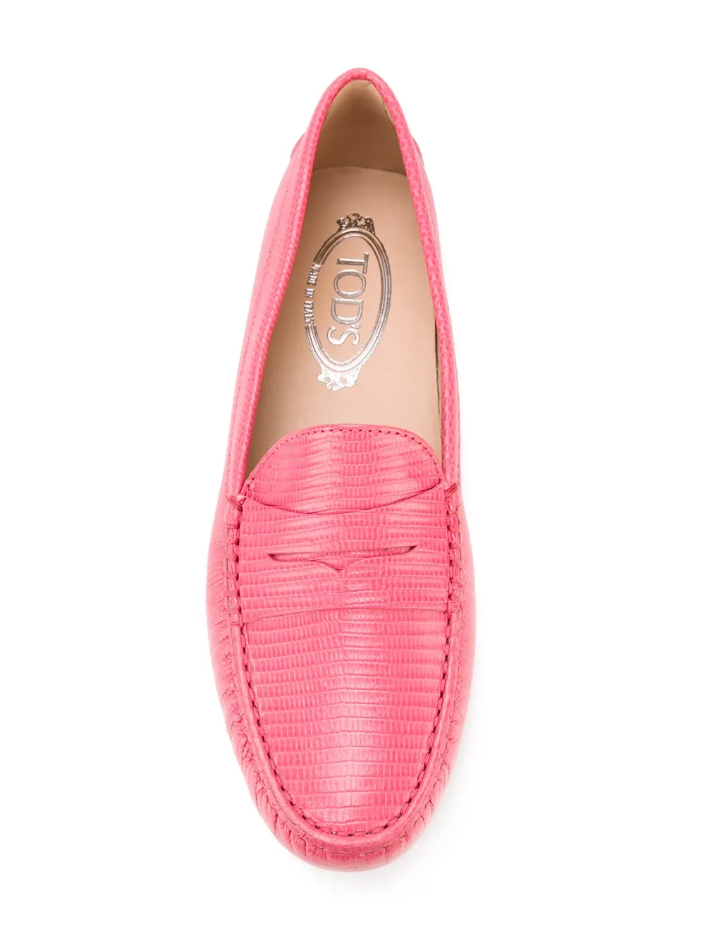 Tod's 'Gommino' driving shoes Roze