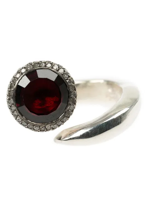 Rosa Maria garnet and diamond ring