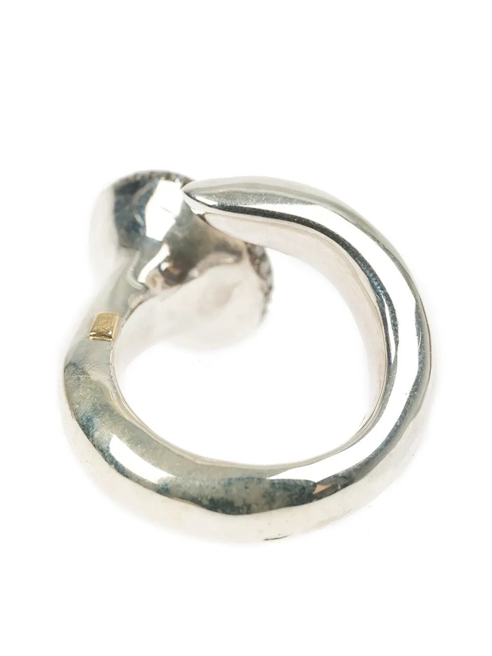  Rosa Maria Garnet And Diamond Ring - Silver 