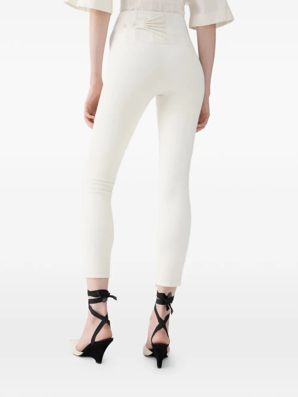 Jacquemus Buttoned Back Shirt - White 