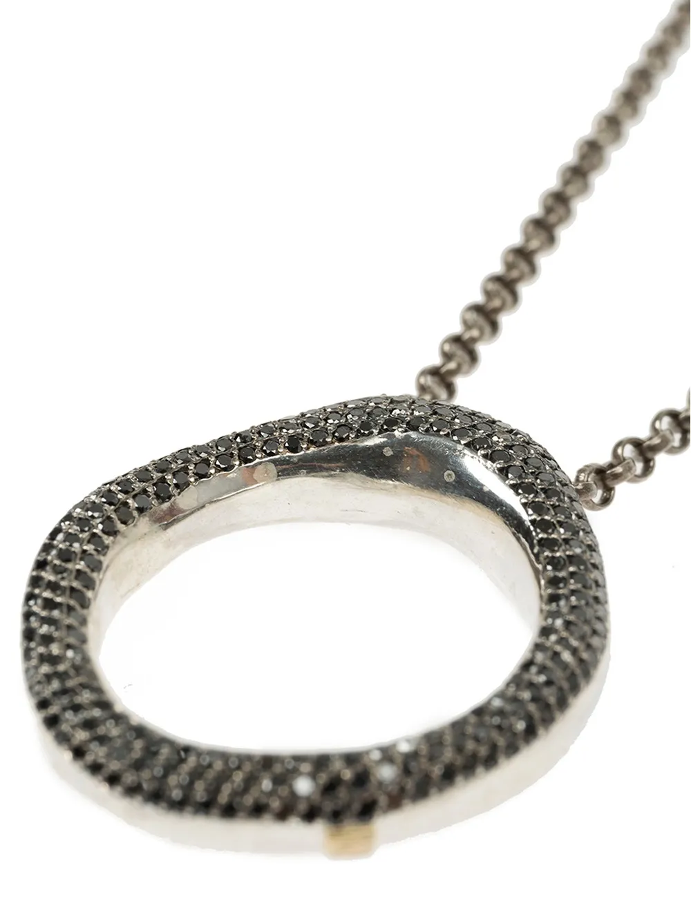 Rosa Maria diamond loop pendant necklace | Image 2