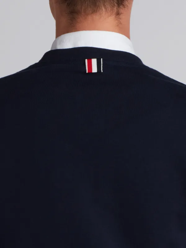 Pullover Sweatshirt With Engineered 4-Bar Stripe