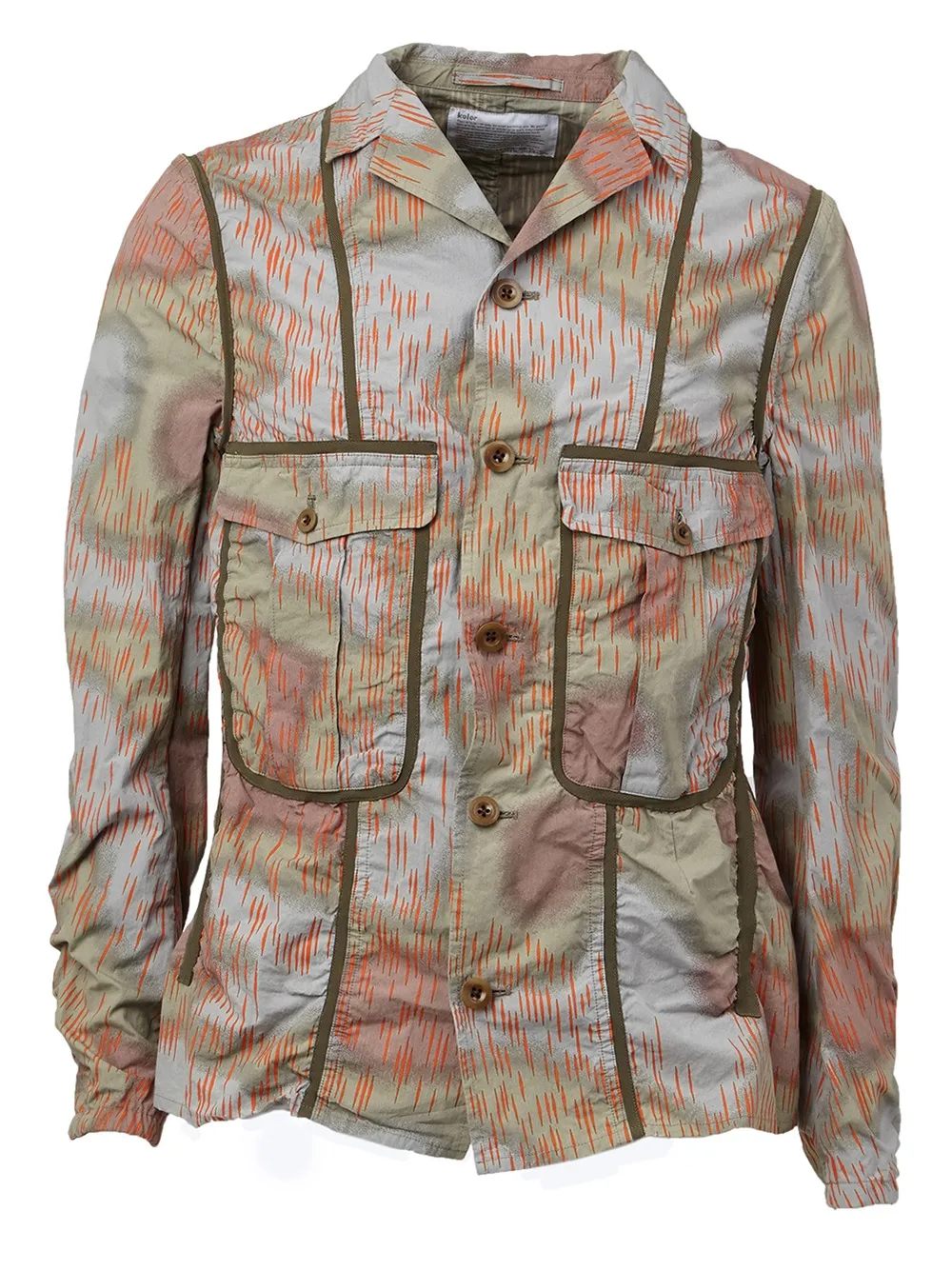 Kolor printed cargo jacket | Multicolour | Image 1