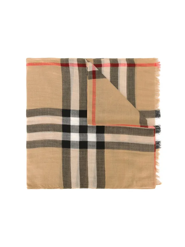 burberry exploded check scarf