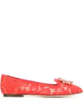 Dolce & Gabbana Vally slippers - Red