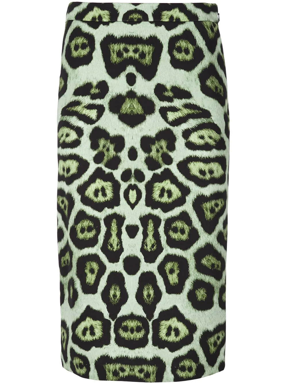 Givenchy Bleistiftrock mit Leoparden-Print - Grün