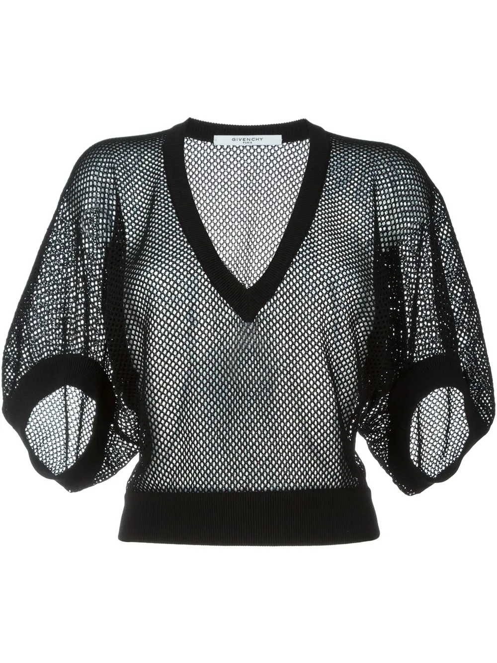 Givenchy fishnet sweater - Nero