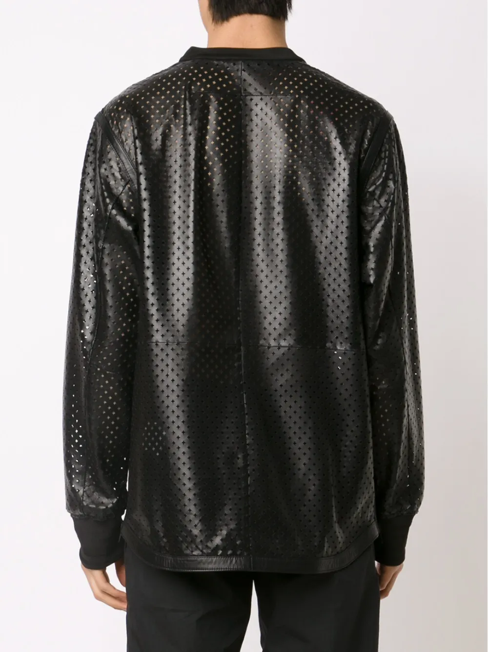 Givenchy perforated sweatshirt Zwart