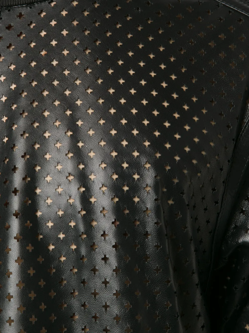 Givenchy perforated sweatshirt Zwart