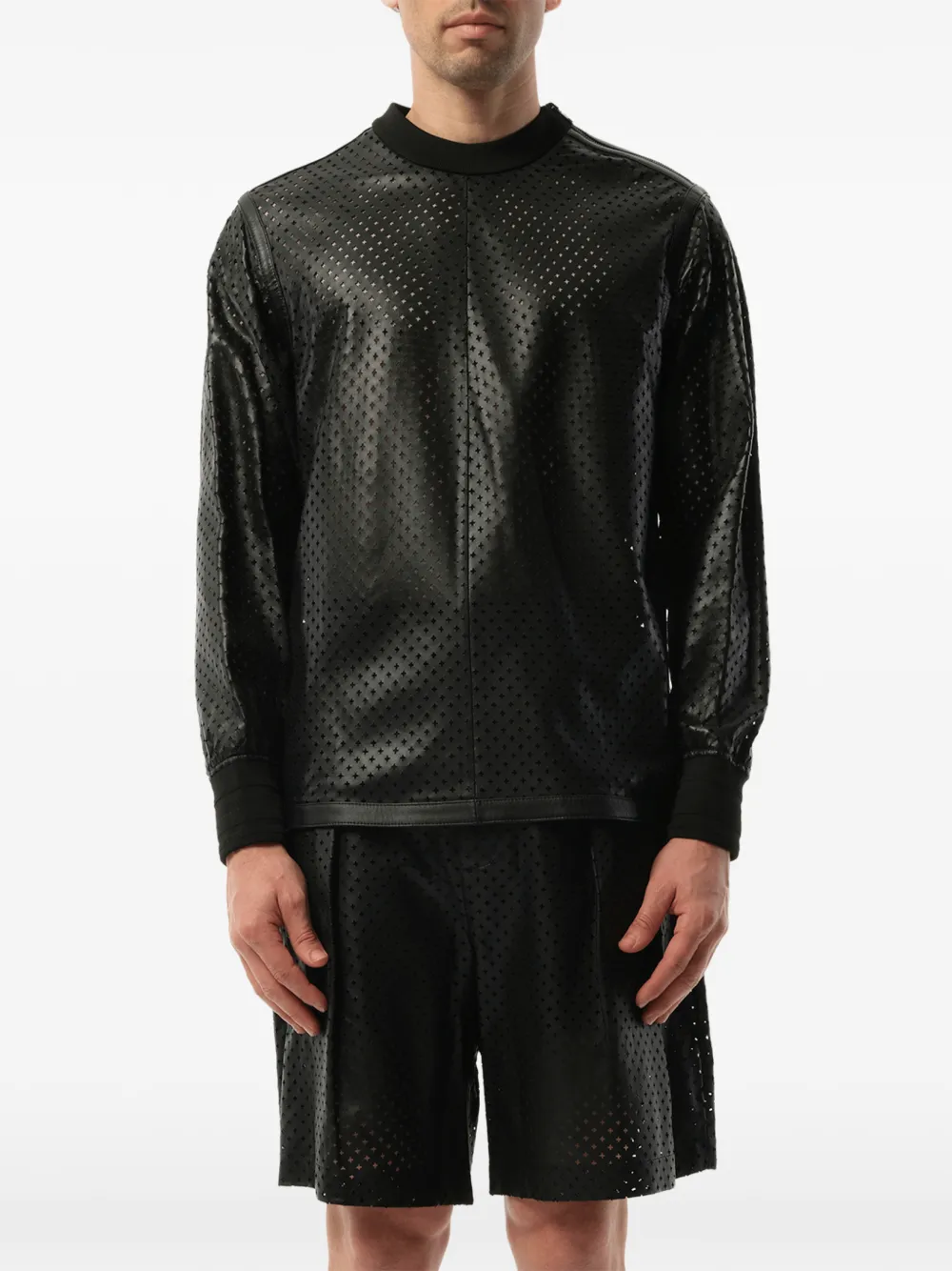 Givenchy perforated sweatshirt - Nero