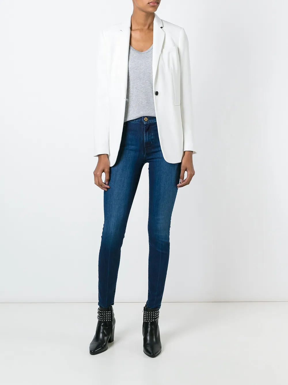 7 For All Mankind skinny jeans - Blauw