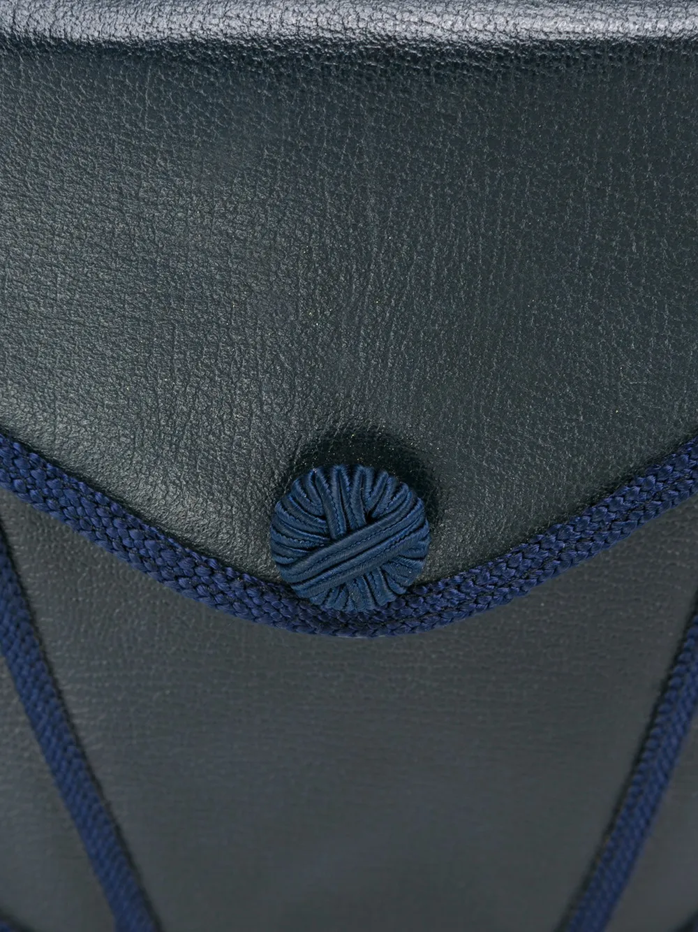 Saint Laurent PreOwned Braided Detail Saddle Bag Farfetch