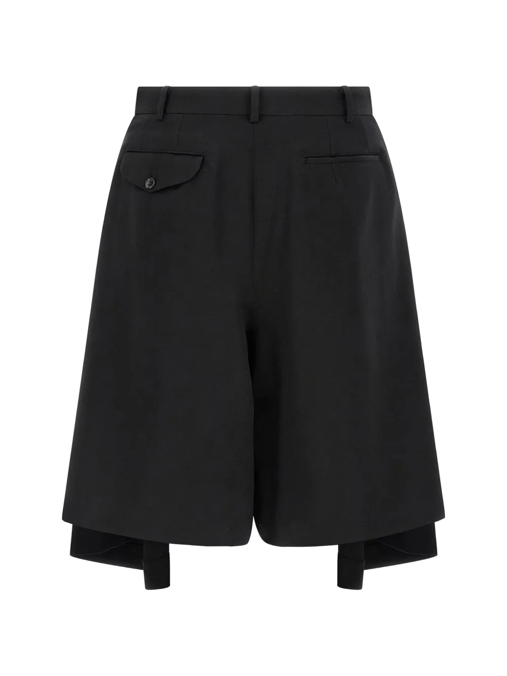  Comme Des Garçons Homme Plus Cut Out Shorts   Schwarz 