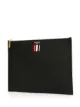 Thom Browne clutch con cremallera