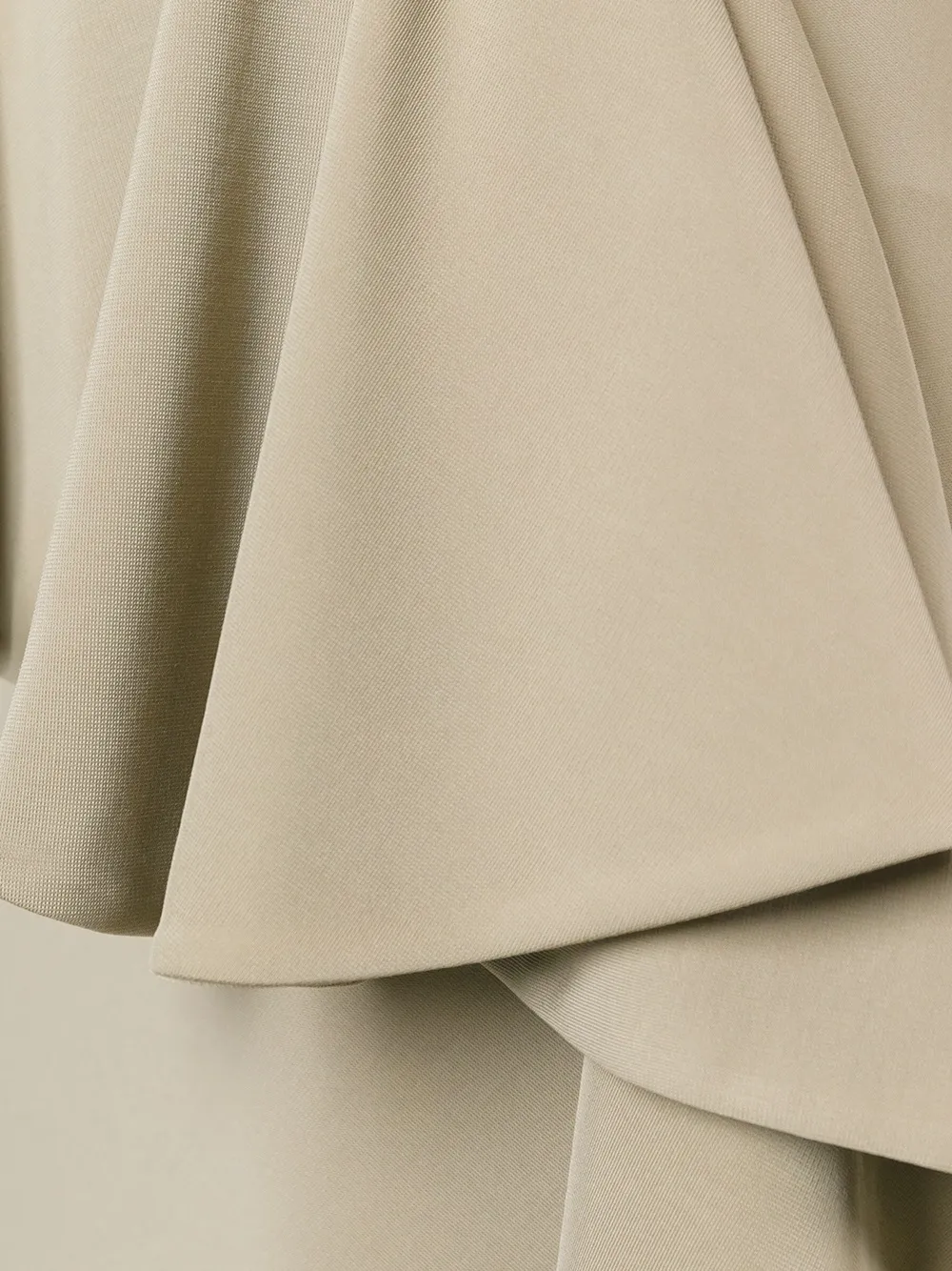 Givenchy long ruffled skirt Beige
