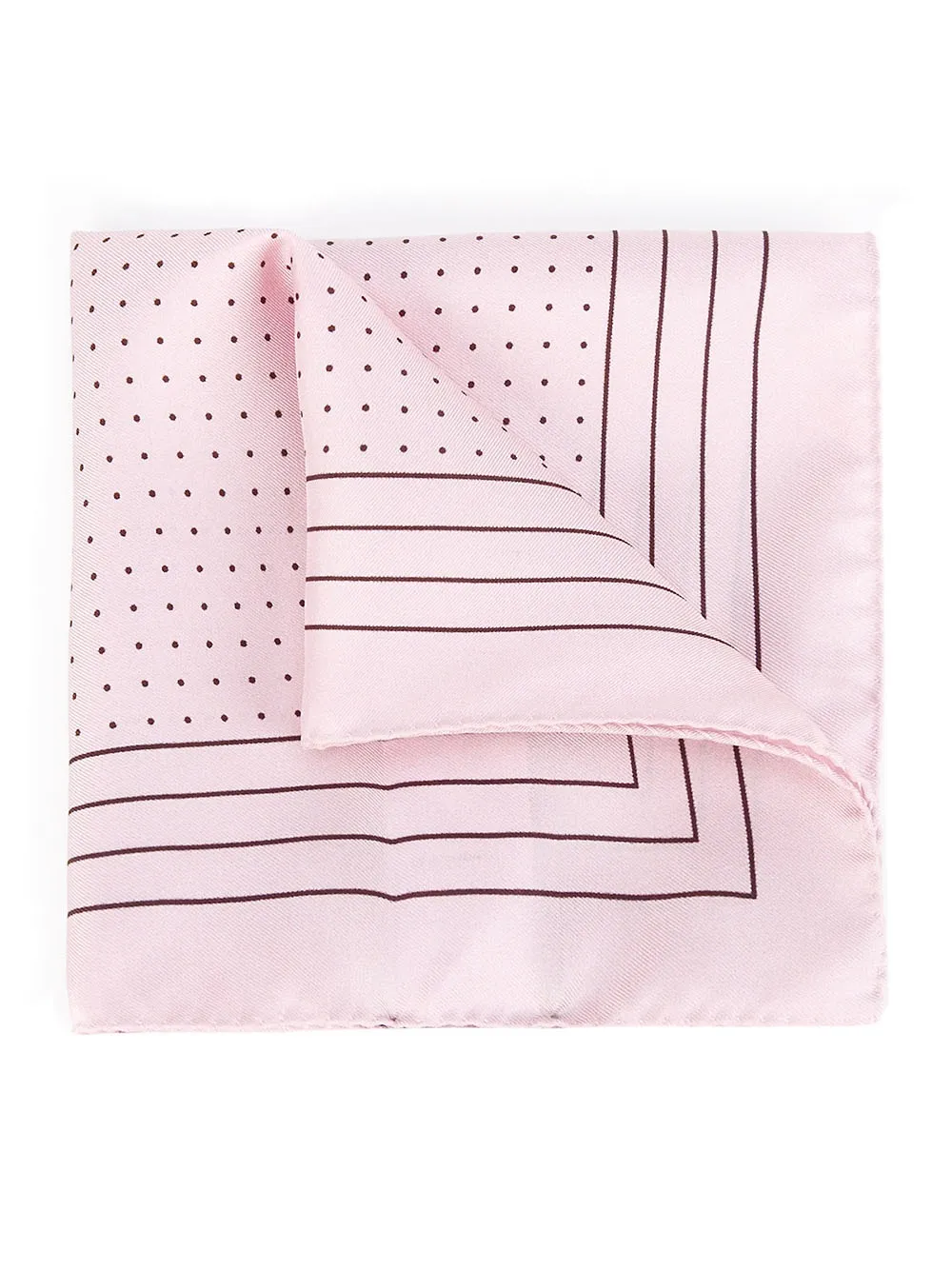 Dolce & Gabbana Fazzoletto da taschino a pois - Rosa