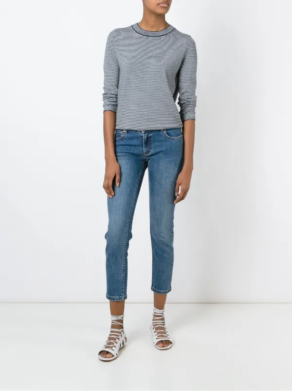 A.P.C. Cropped Jeans | Blue | FARFETCH