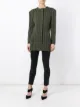 Image 2 of Versace Pre-Owned striped single button jacket