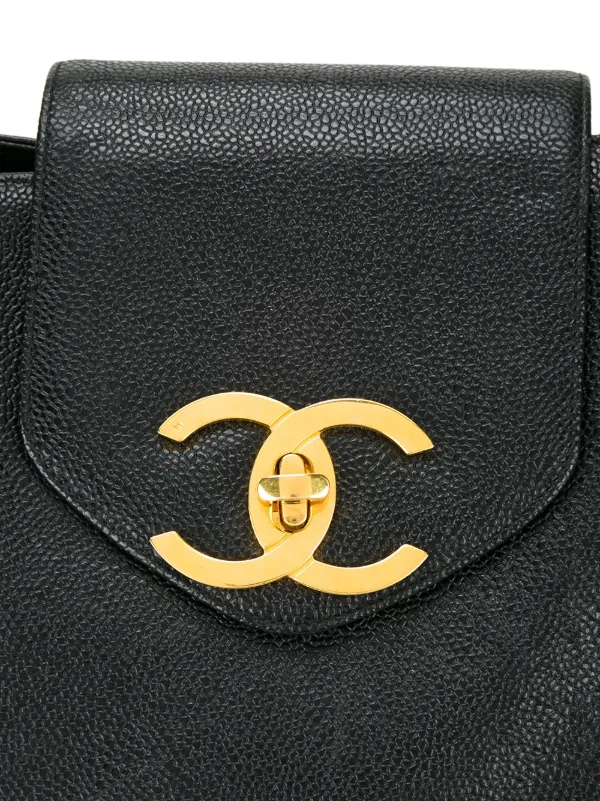 CHANEL Pre-Owned Supermodel トートバッグ | ブラック | FARFETCH JP