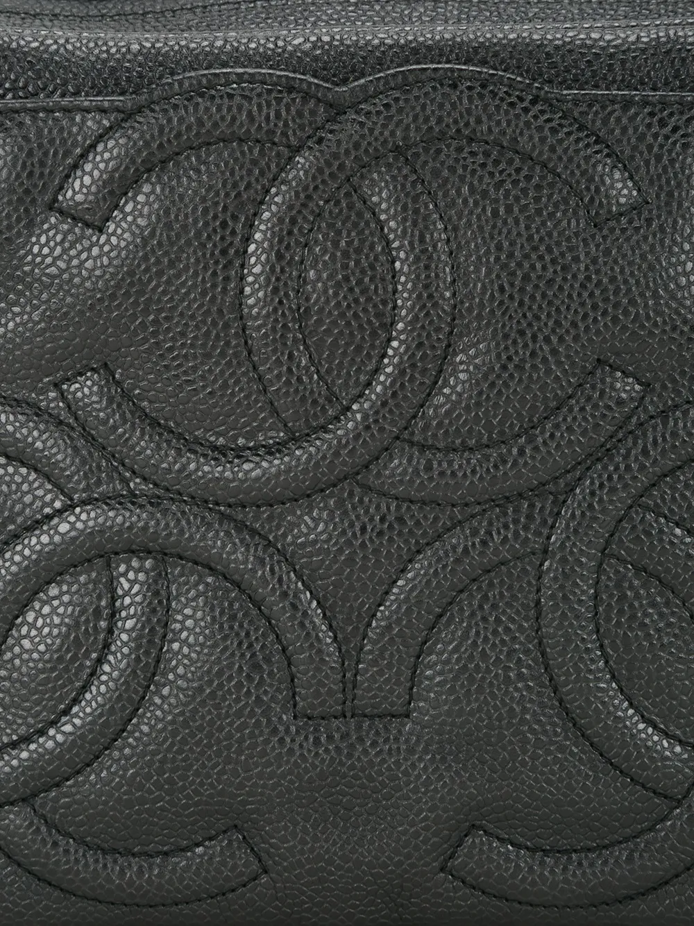 CHANEL PreOwned Embossed Logo Crossbody Bag Farfetch