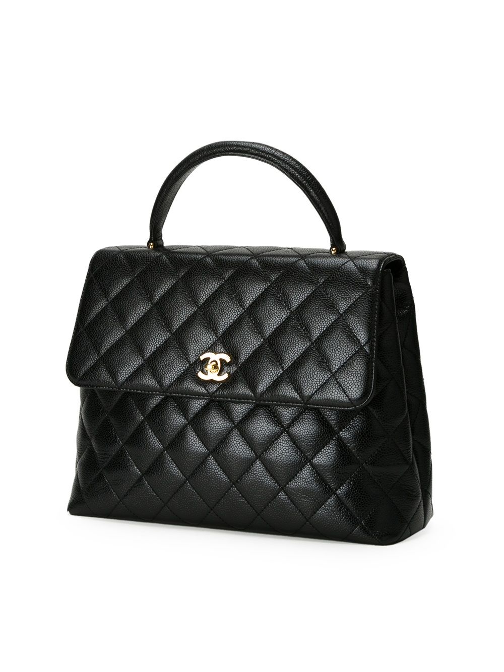 Affordable HOT SALE CHANEL quilted logo tote Women