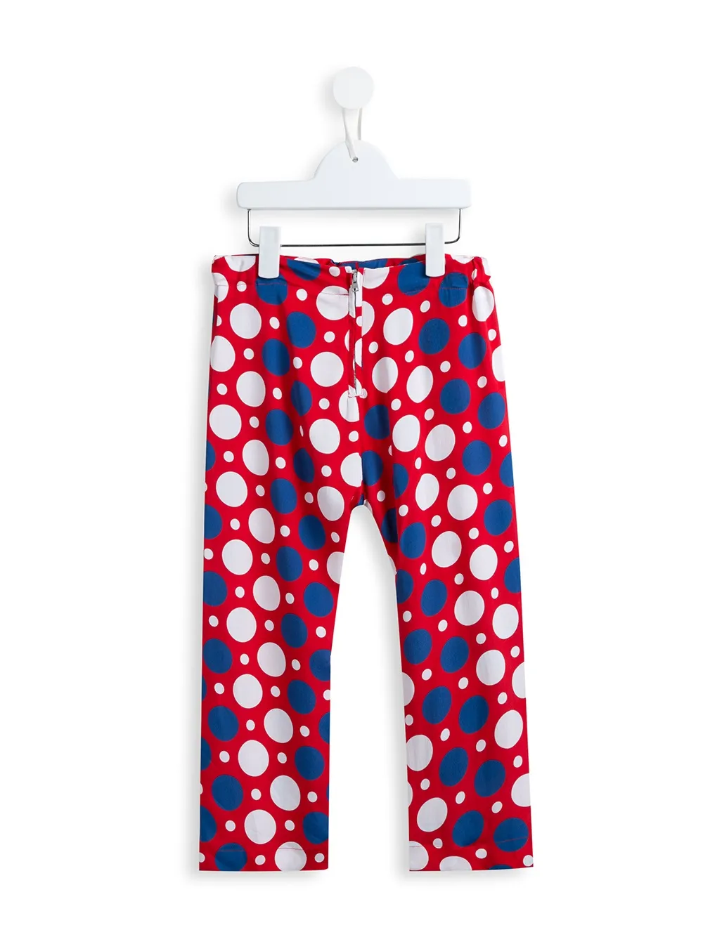 Marni Kids ポルカドット柄 カジュアルパンツ - レッド Marni Kids ポルカドット柄 カジュアルパンツ - レッド