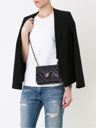 Chanel Vintage Small Quilted Crossbody Bag - Farfetch