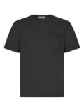 Drumohr chest-pocket T-shirt - Black