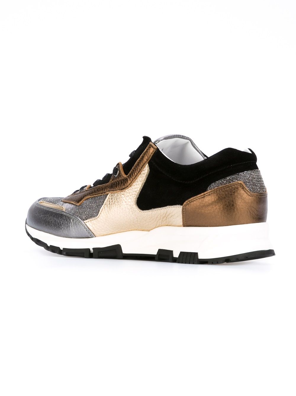 lanvin 拼色运动鞋