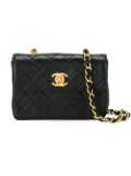 CHANEL Pre-Owned small quilted crossbody bag - Black