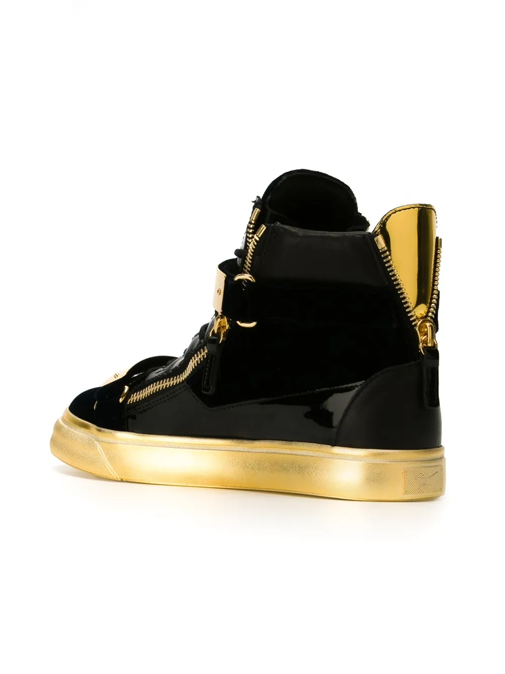 Giuseppe Zanotti 'Coby' hi-top sneakers Blauw