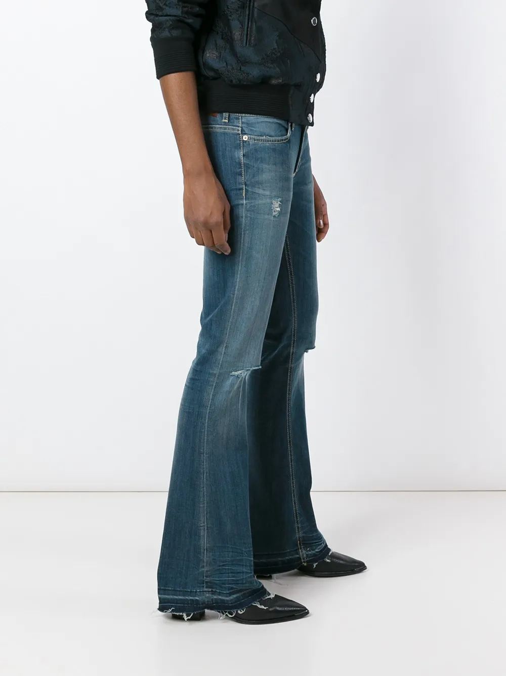  Dondup Ausgestellte Hose   Blau 