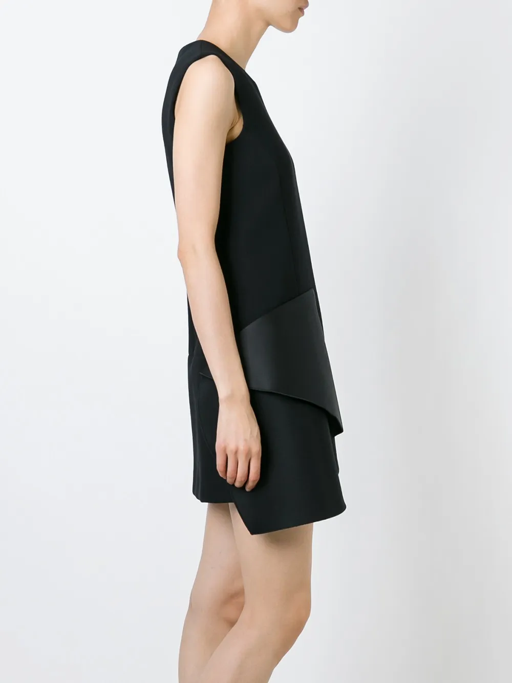Neil Barrett sleeveless dress Zwart
