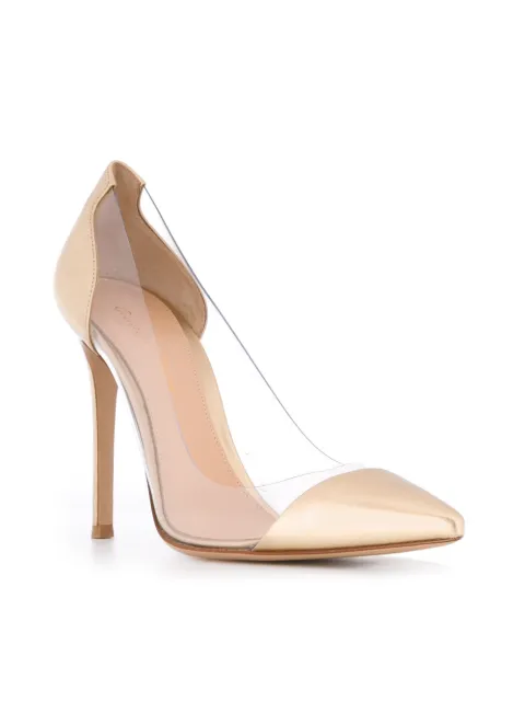 gianvito rossi plexi flat