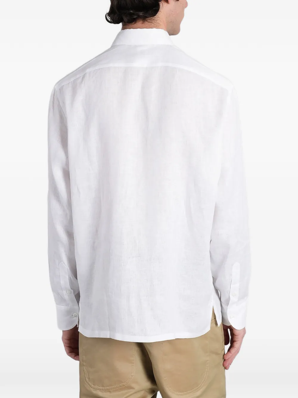 Junya Watanabe MAN patchwork shirt Beige