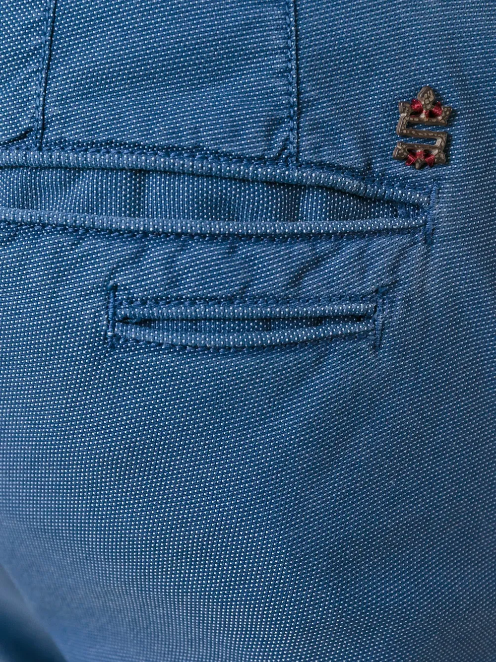 Incotex slim chino trousers Blauw