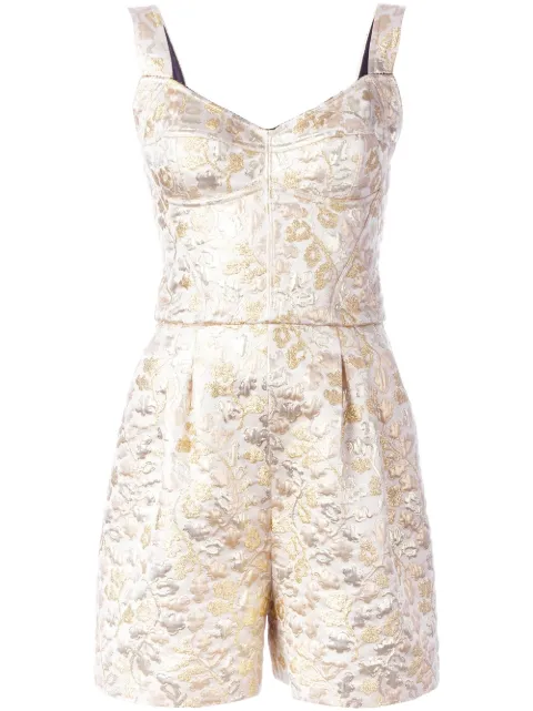 Dolce & Gabbana brocade playsuit