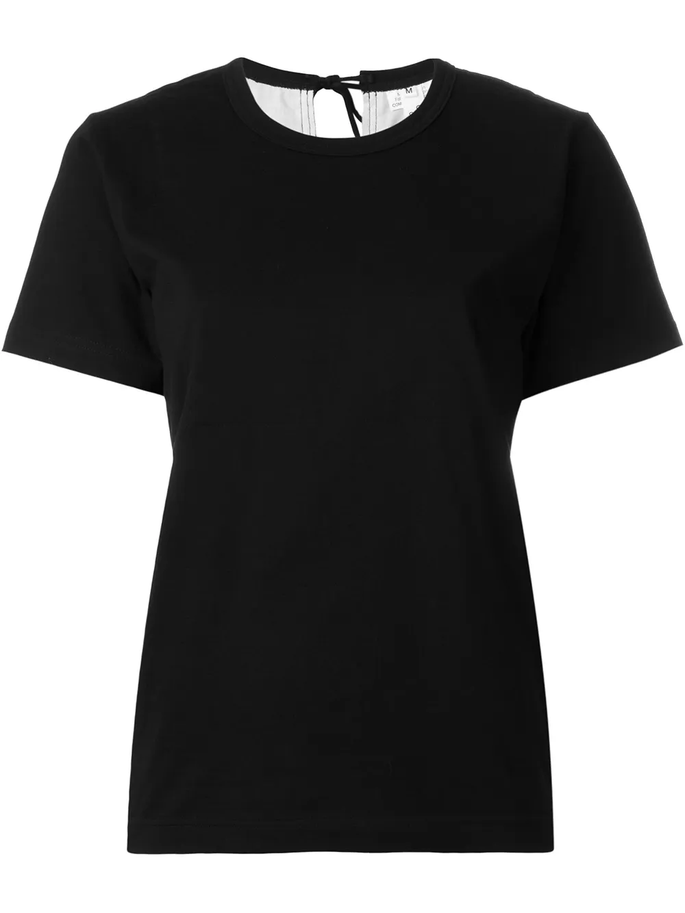 Comme Des Garçons Comme Des Garçons tie fastening T-shirt - Nero