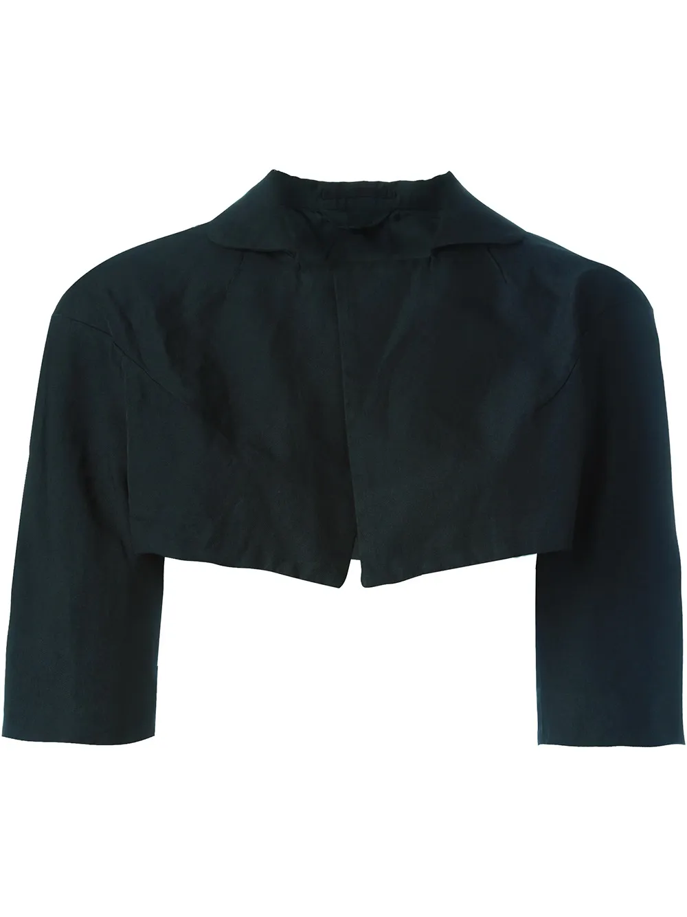Comme Des Garçons shortsleeved bolero - Nero