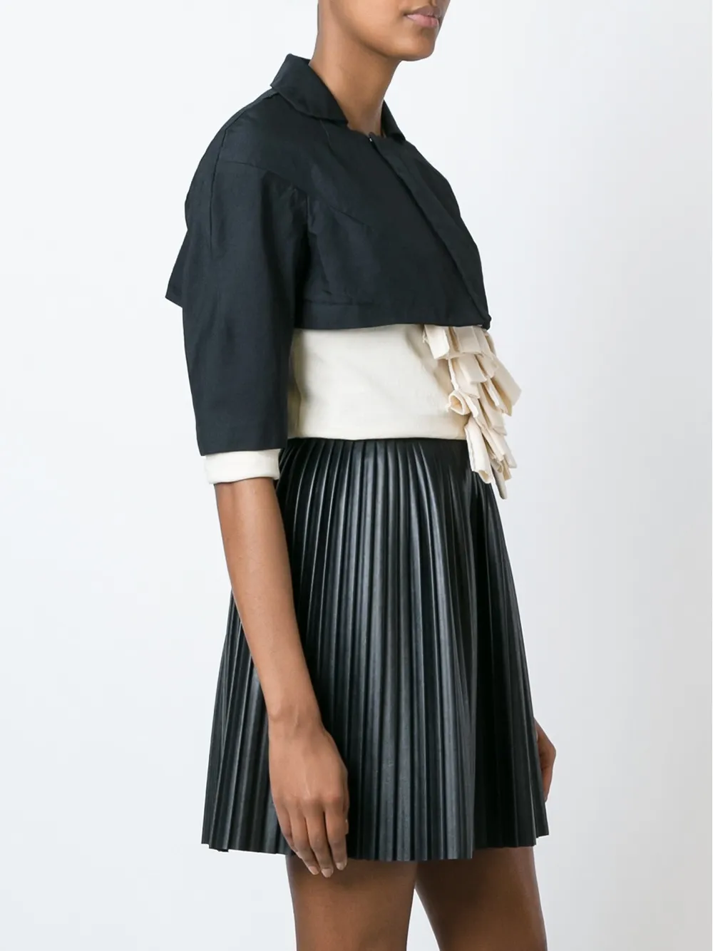  Comme Des Garçons Bolero Mit Dreiviertelärmel   Schwarz 