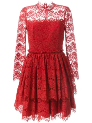 Lanvin Lace Dress Farfetch Lanvin Lace Dress