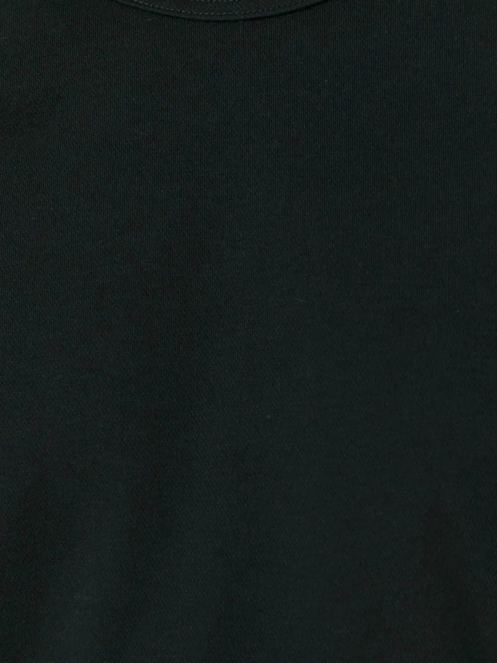 Comme des Garçons Homme Plus asymmetric T-shirt Zwart