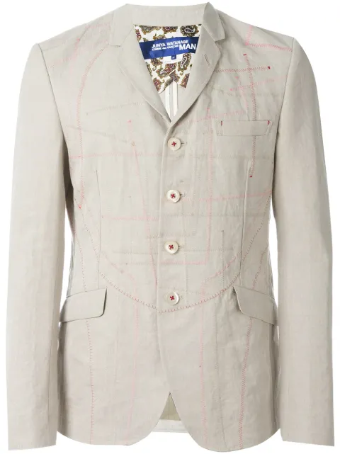 Junya Watanabe MAN stitch detail blazer